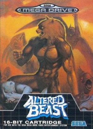 Altered Beast game cover